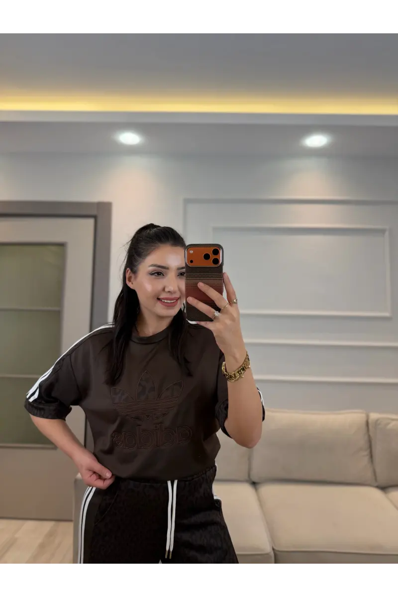 Orj Marka Adids Nakışlı İkili Takım