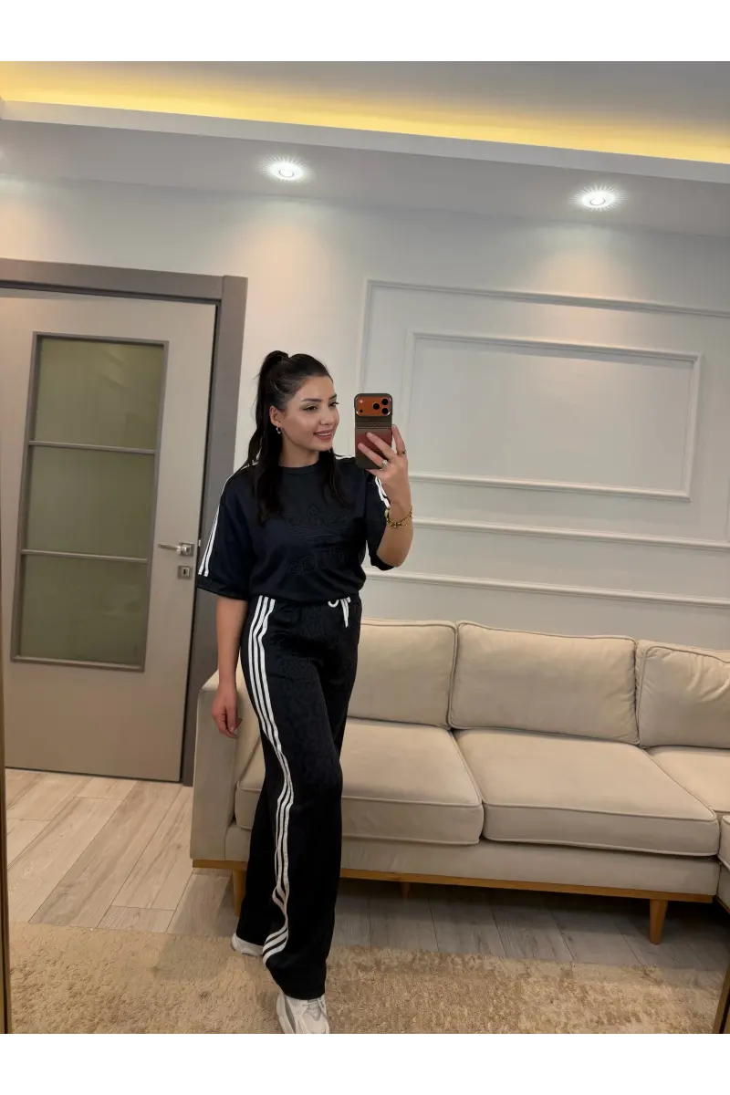 Orj Marka Adids Nakışlı İkili Takım