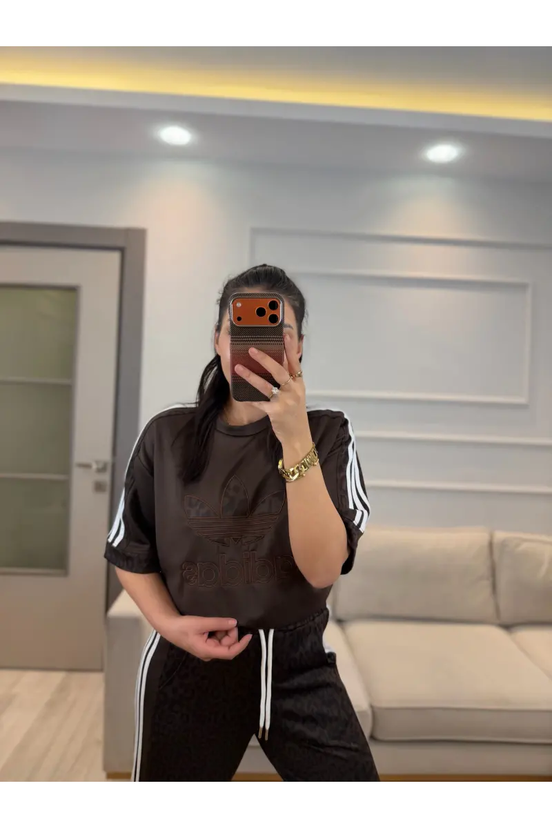 Orj Marka Adids Nakışlı İkili Takım