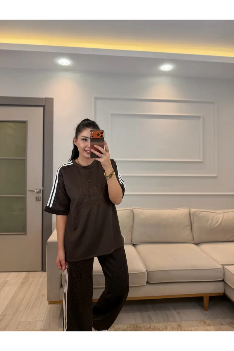 Orj Marka Adids Nakışlı İkili Takım
