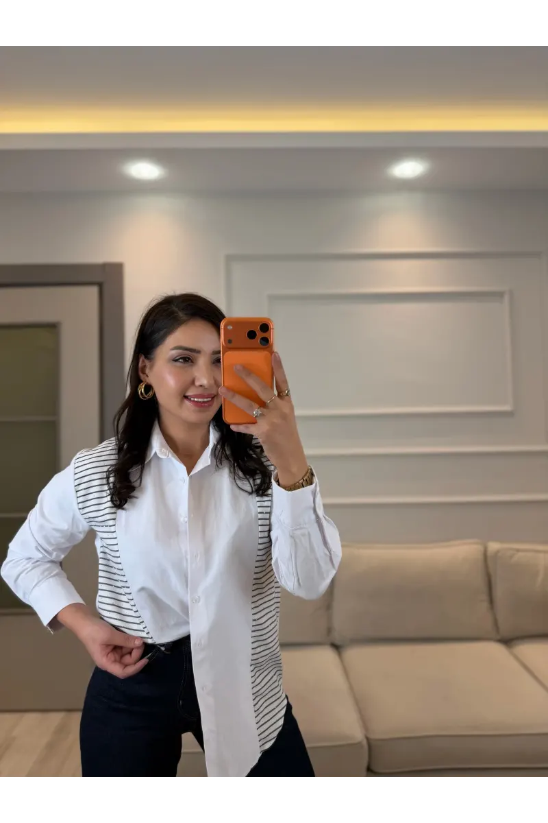 Premium Taş Detaylı Gömlek