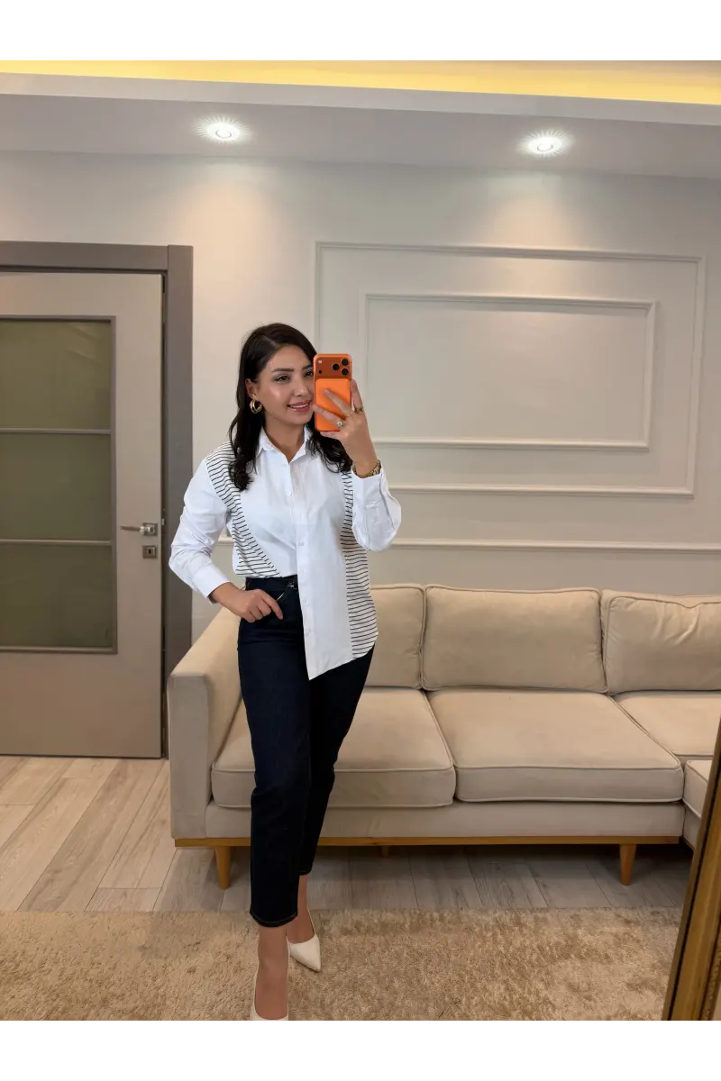 Premium Taş Detaylı Gömlek