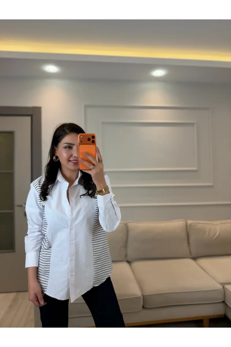 Premium Taş Detaylı Gömlek