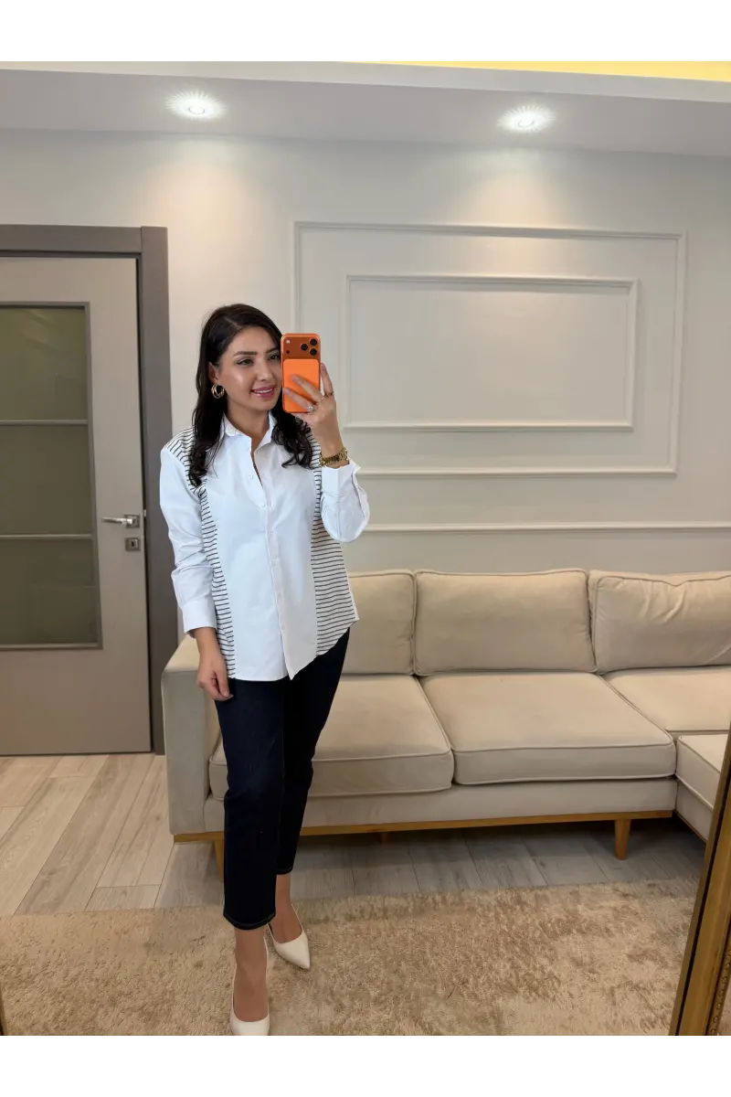 Premium Taş Detaylı Gömlek