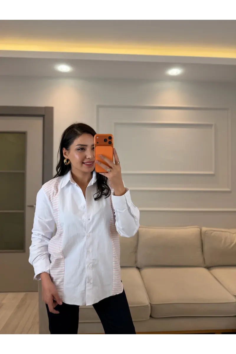 Premium Taş Detaylı Gömlek