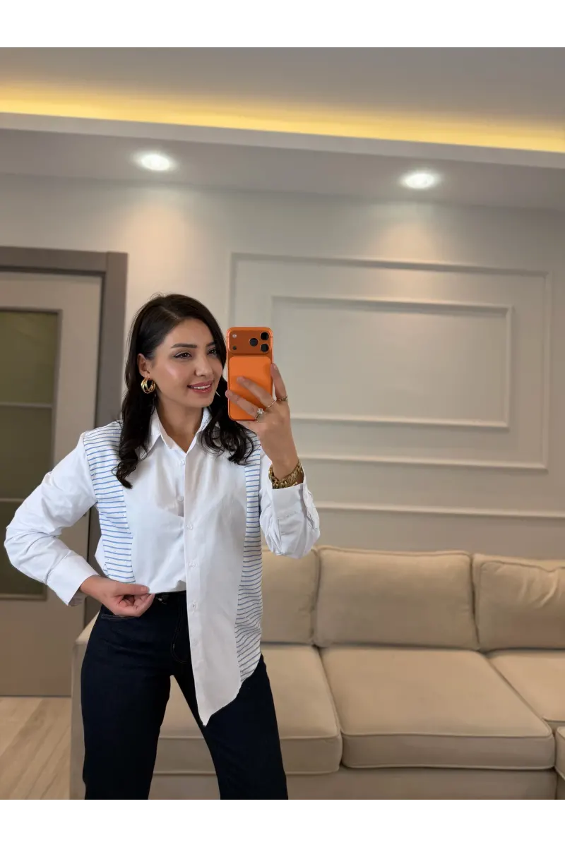 Premium Taş Detaylı Gömlek