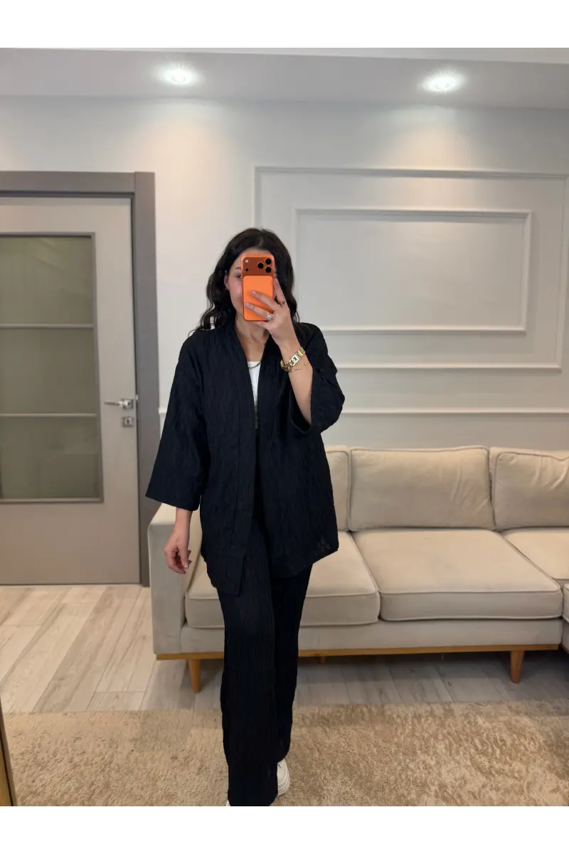 Voager Kimono Pantolon İkili Takım