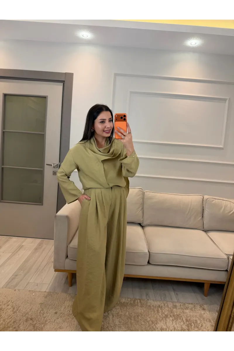 Şal Detaylı Tensel İkili Takım