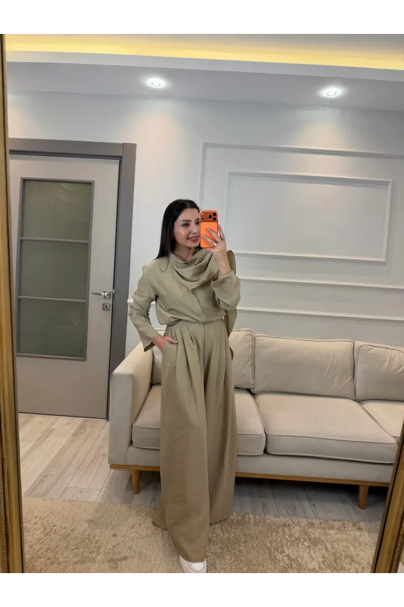 Şal Detaylı Tensel İkili Takım