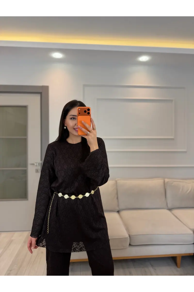 Zincir Kemer Güpür İkili Takım