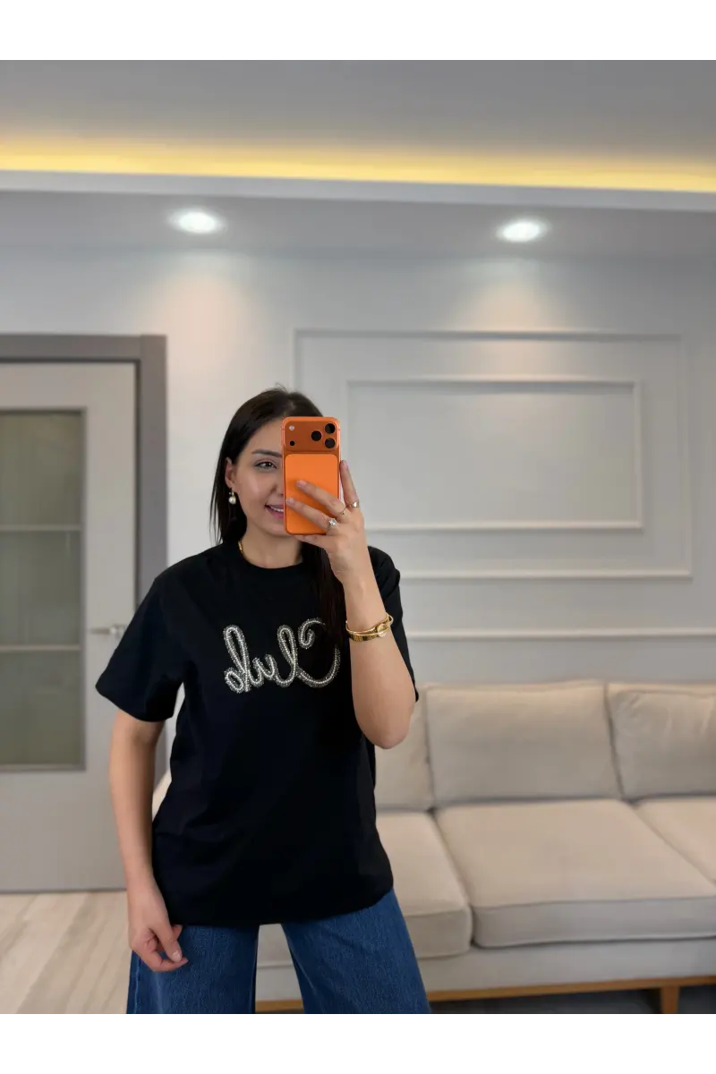 Club Taşlı T-Shirt