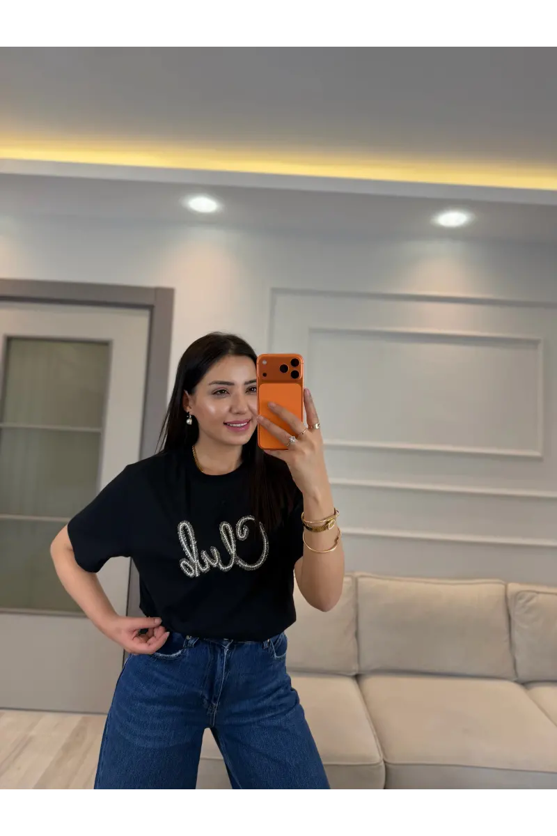 Club Taşlı T-Shirt