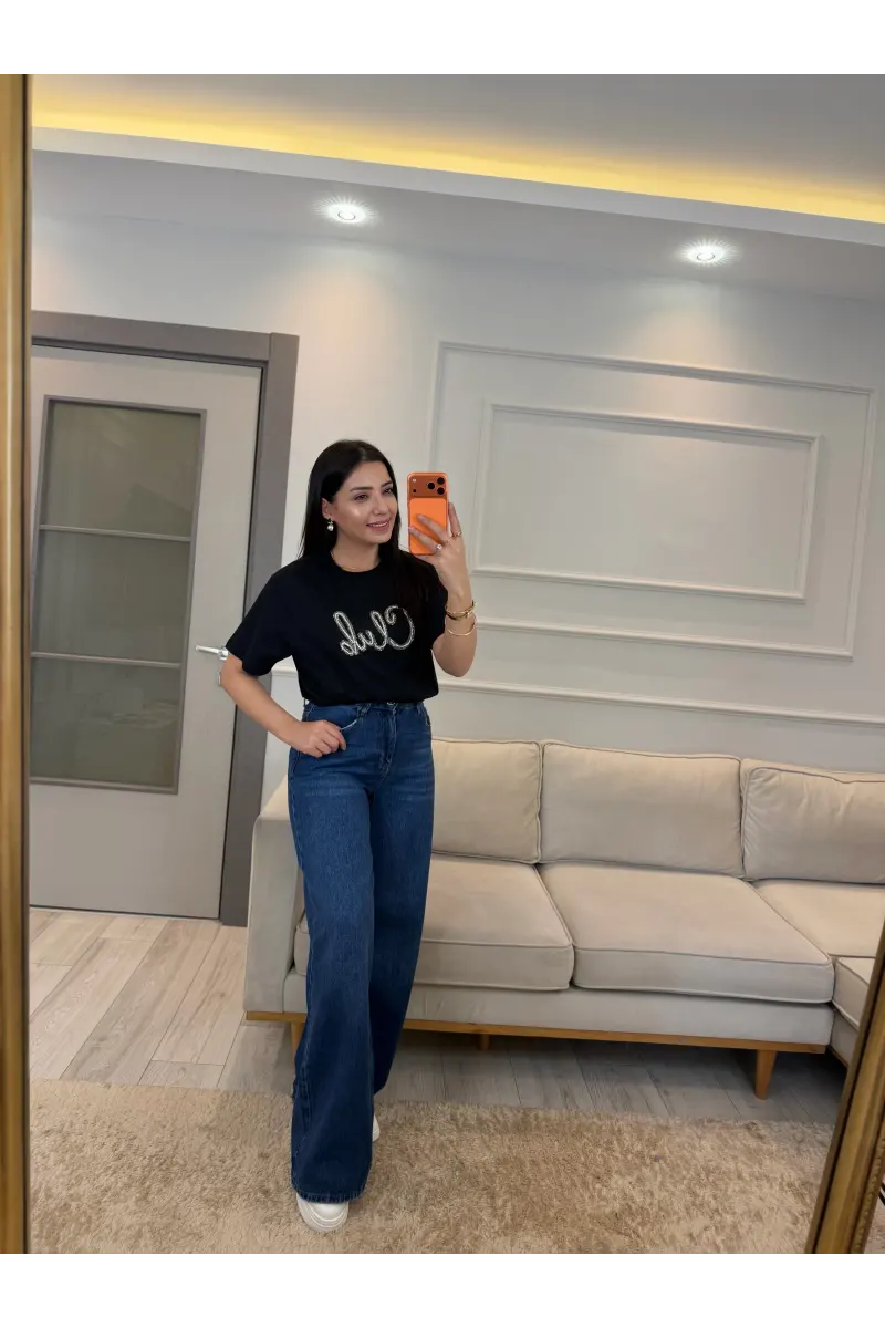 Club Taşlı T-Shirt