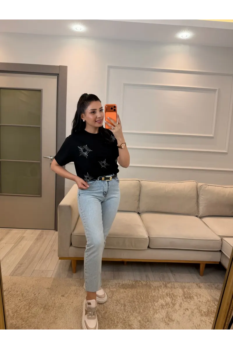 Club Çoklu Yıldız T-Shirt