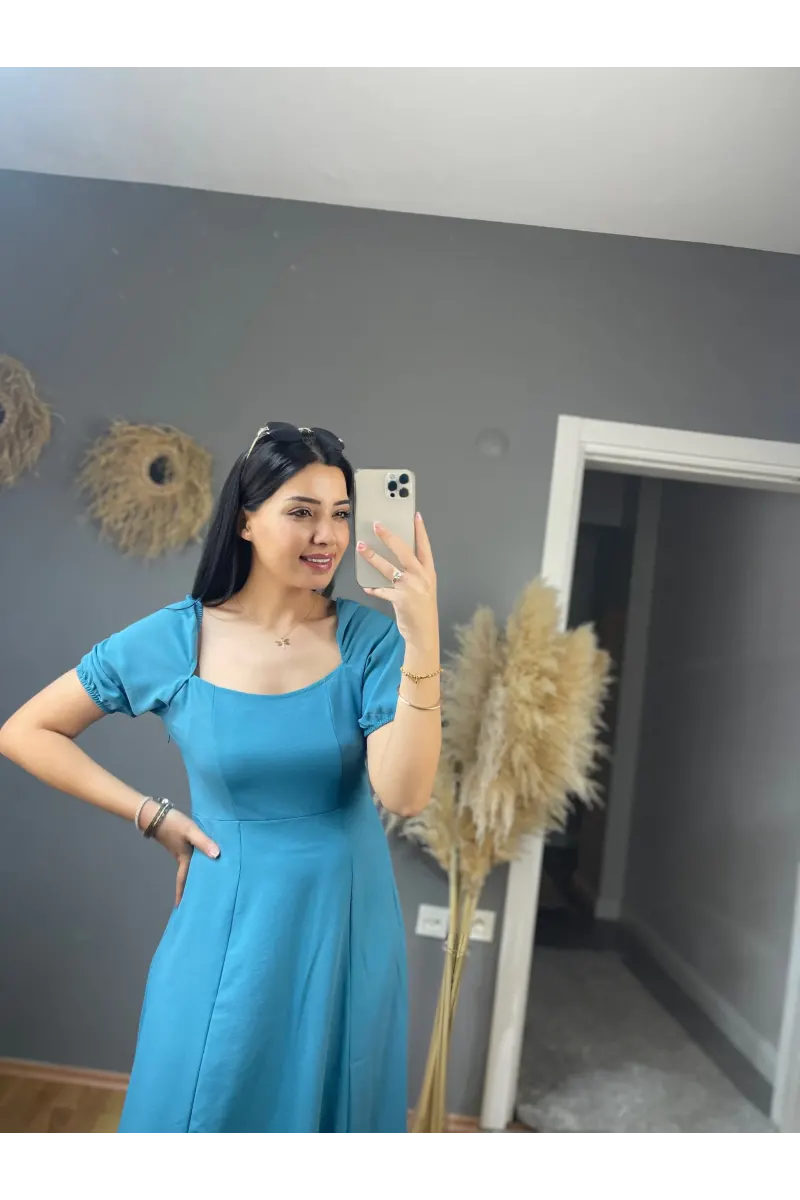 Brasnisc Yırtmaçlı Ayrobin Elbise