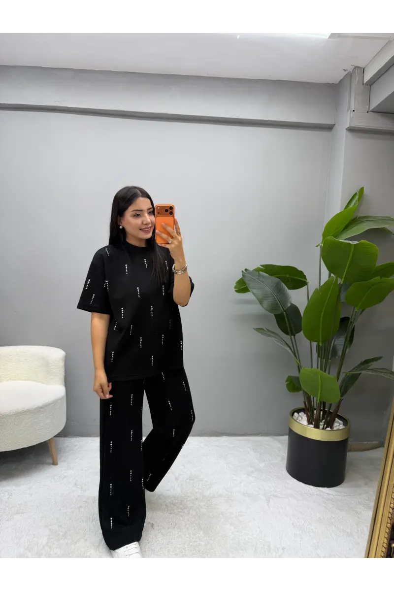 Damla Taşlı Modal Takım
