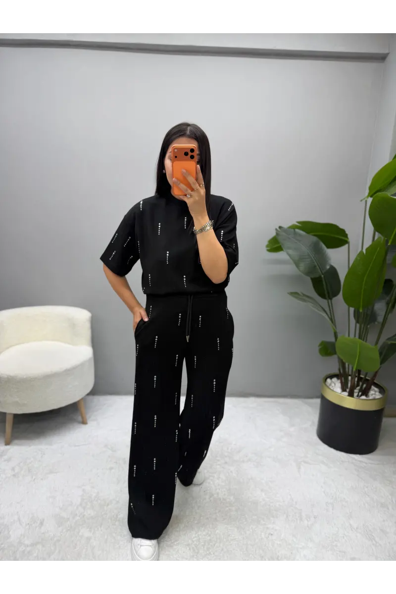 Damla Taşlı Modal Takım