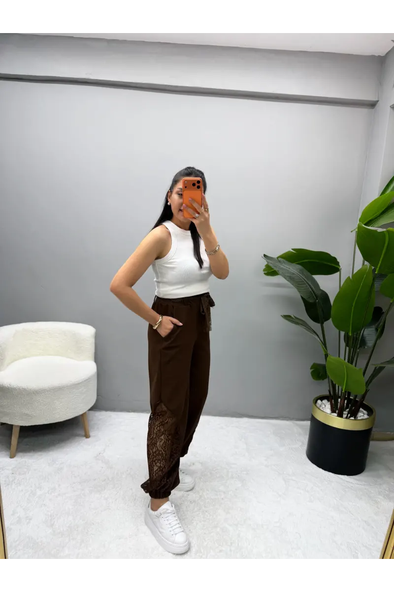Dantel Garnili Pantolon