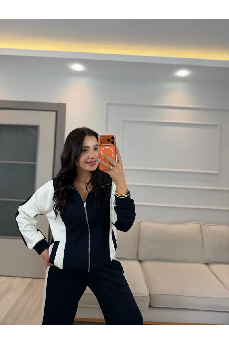 Double Color Biyeli Modal İkili Takım