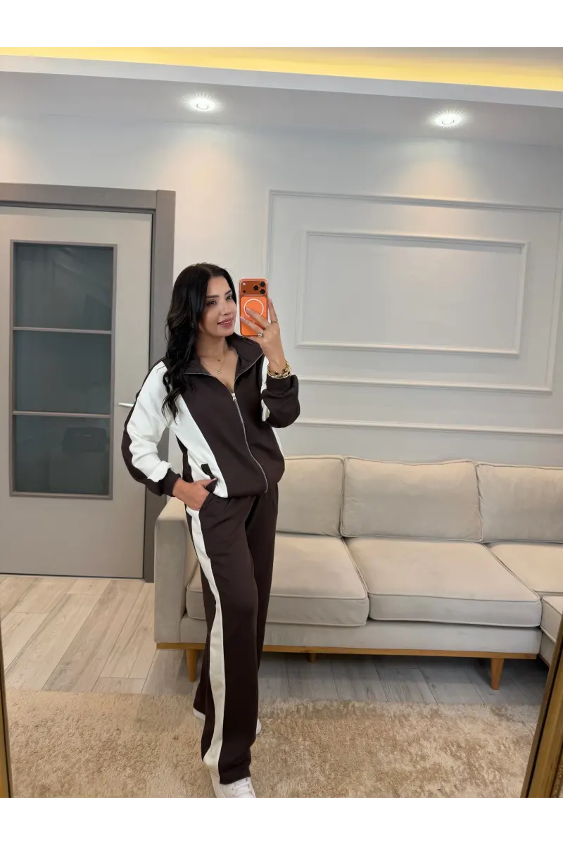 Double Color Biyeli Modal İkili Takım