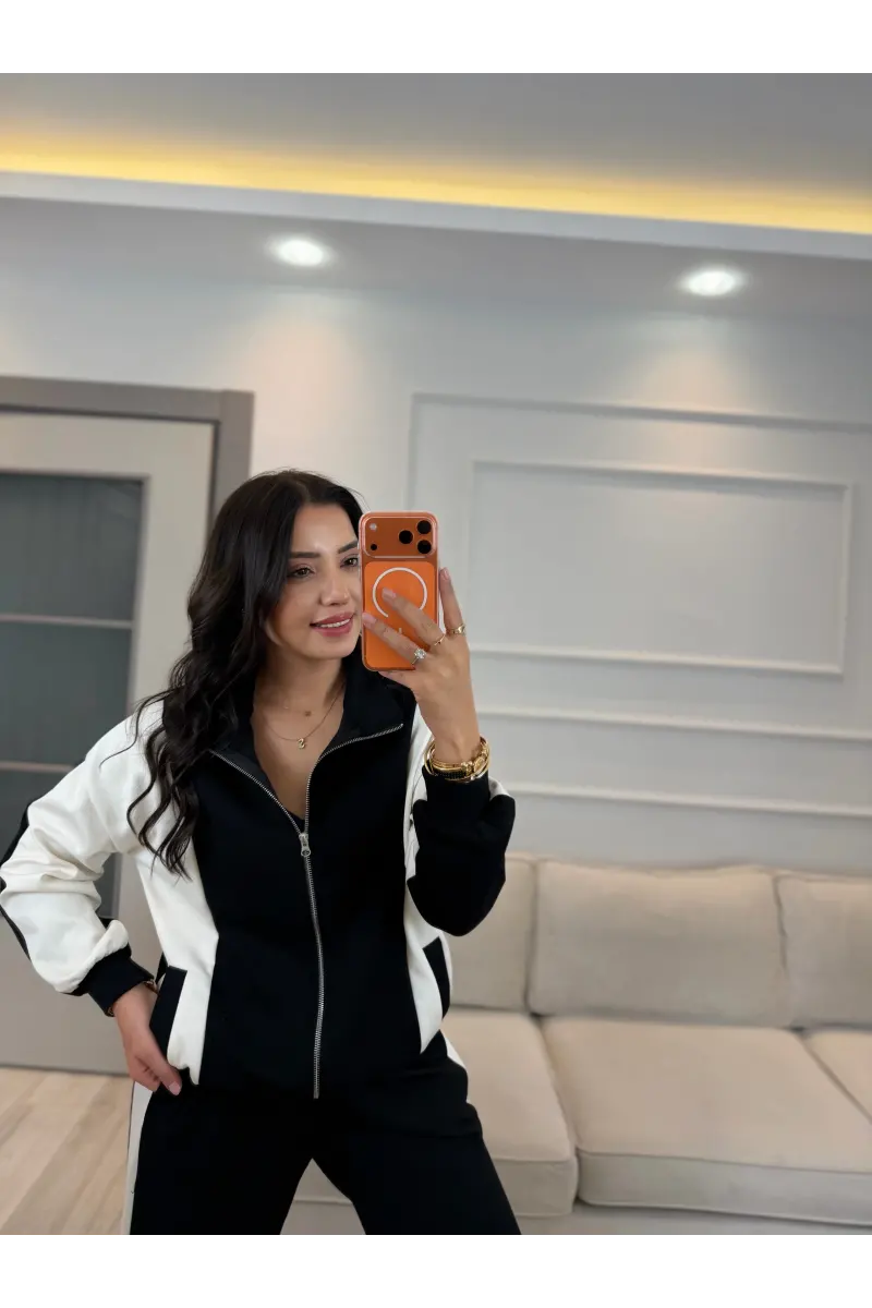 Double Color Biyeli Modal İkili Takım