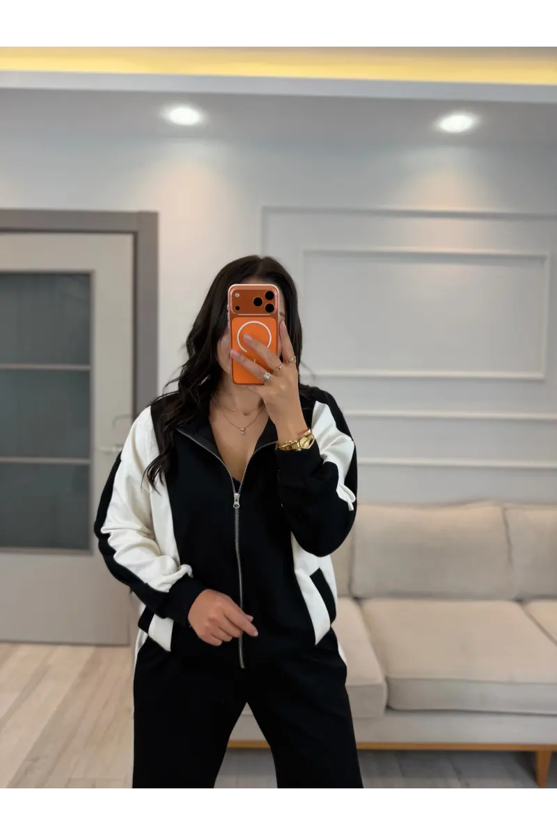 Double Color Biyeli Modal İkili Takım