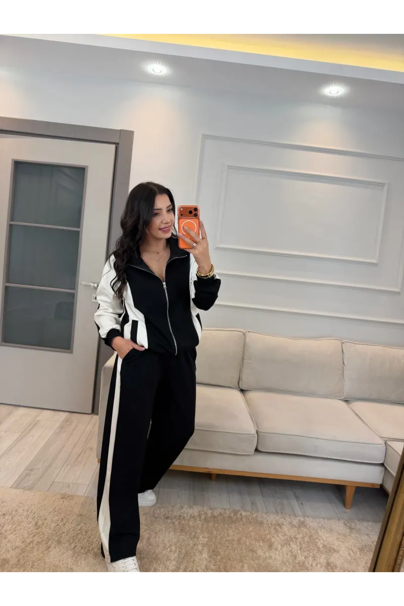 Double Color Biyeli Modal İkili Takım