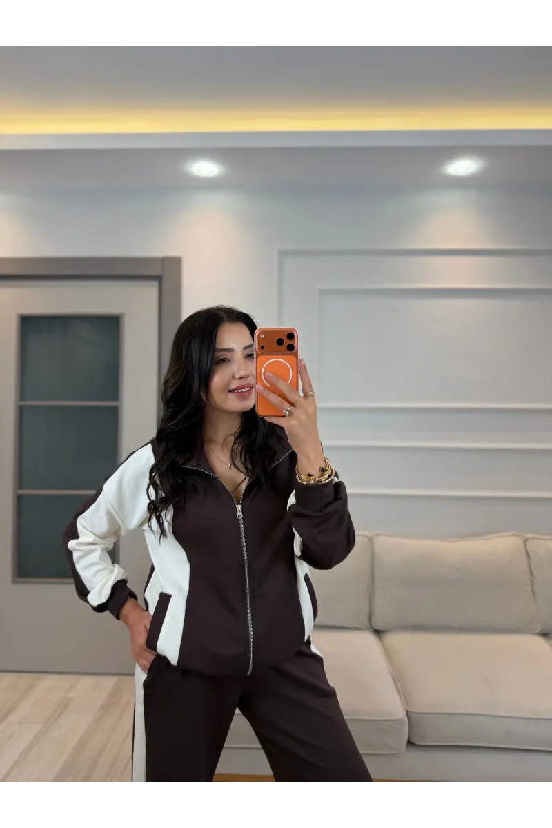 Double Color Biyeli Modal İkili Takım