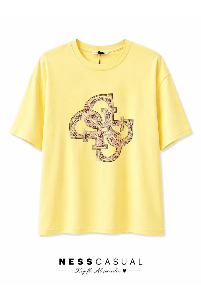 Guess Taş Detaylı T-Shirt