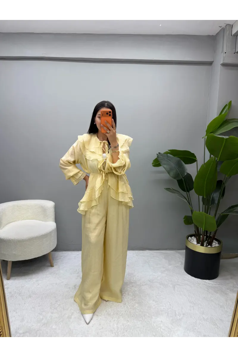 Julika Bağlama Detaylı Tensel Takım