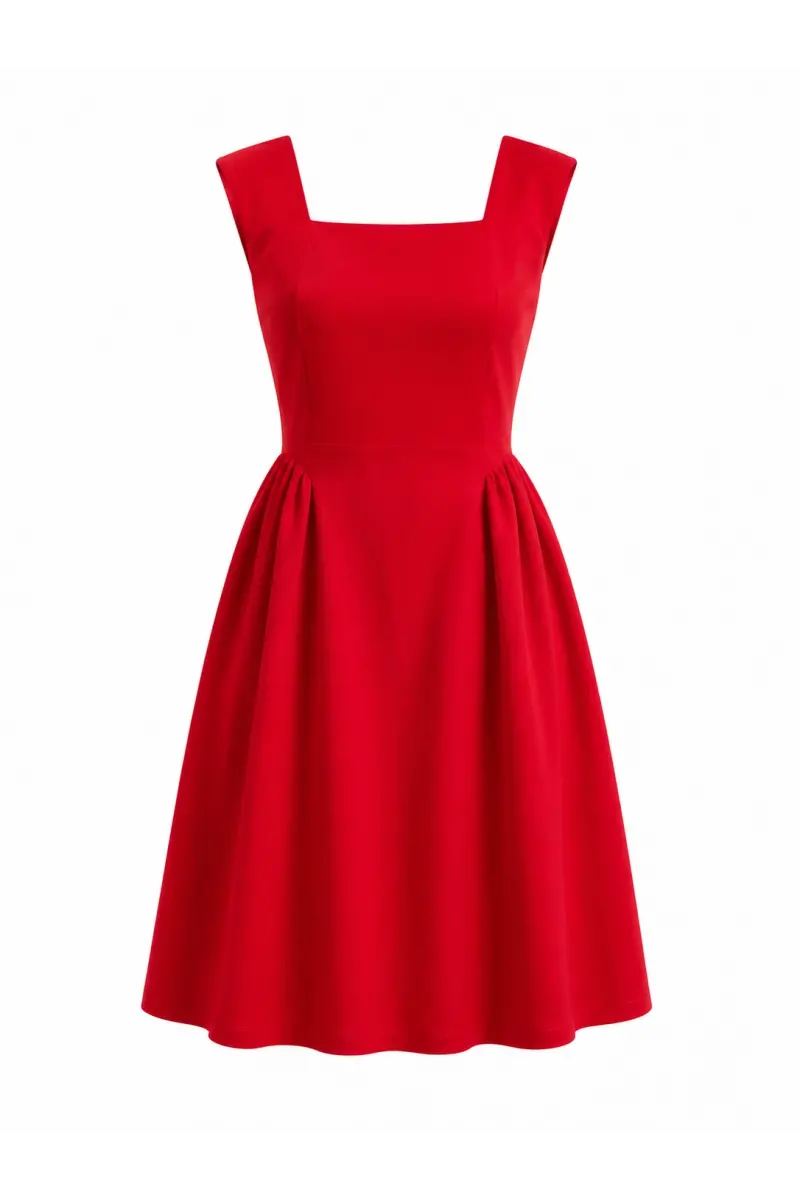 Kuşaklı Mini Elbise