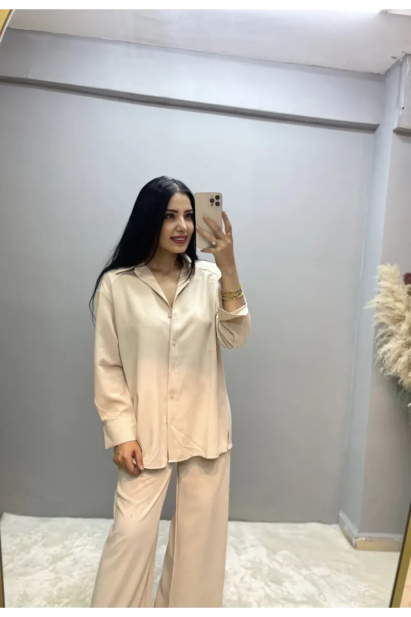 Linda Gömlek Pantolon İkili Takım