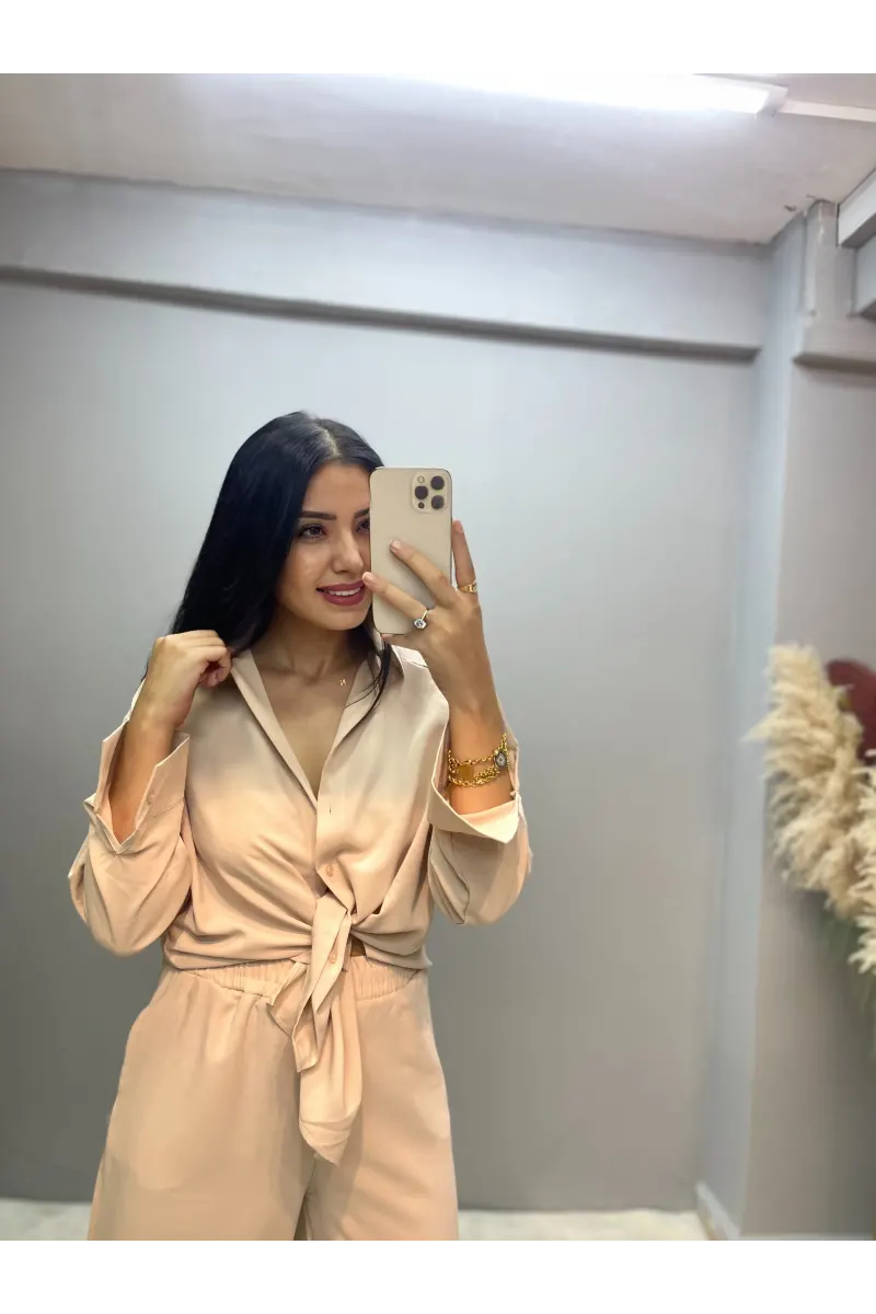 Linda Gömlek Pantolon İkili Takım