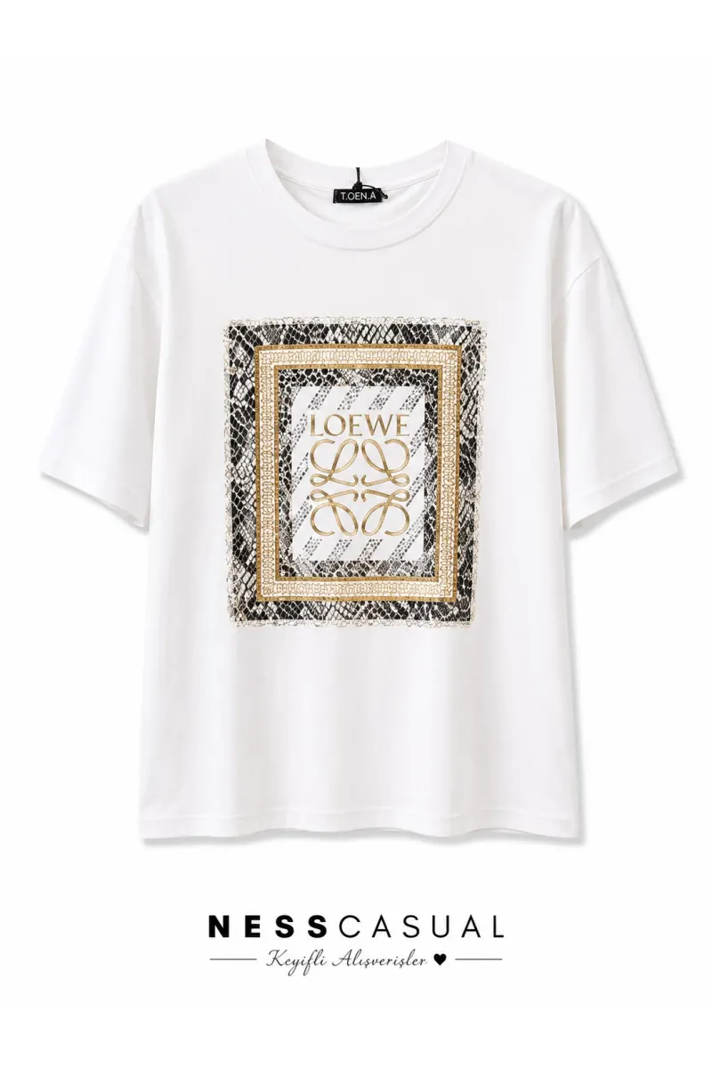 Loewe Baskılı T-Shirt