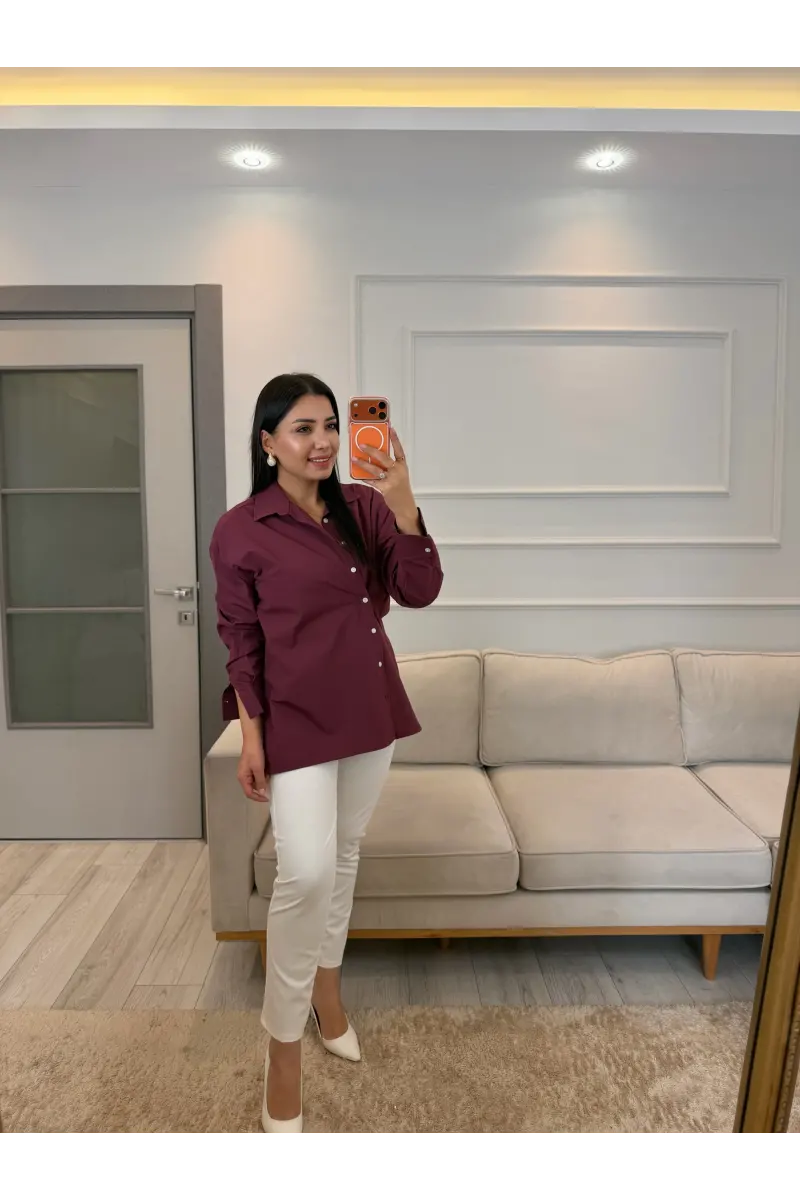 Massimo Model Poplin Gömlek