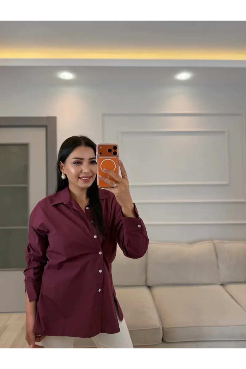Massimo Model Poplin Gömlek