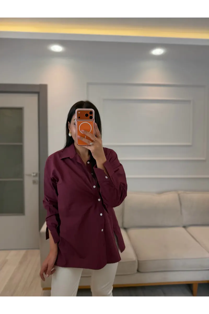 Massimo Model Poplin Gömlek