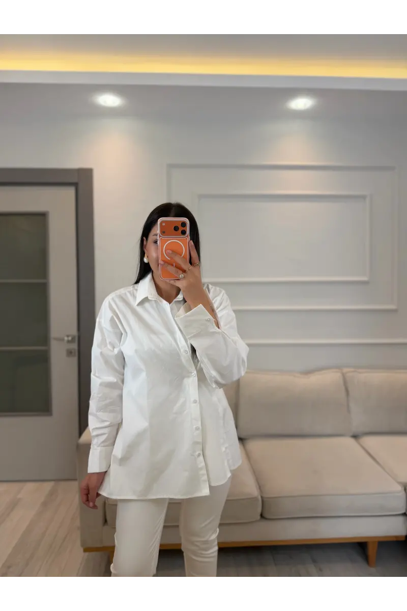 Massimo Model Poplin Gömlek