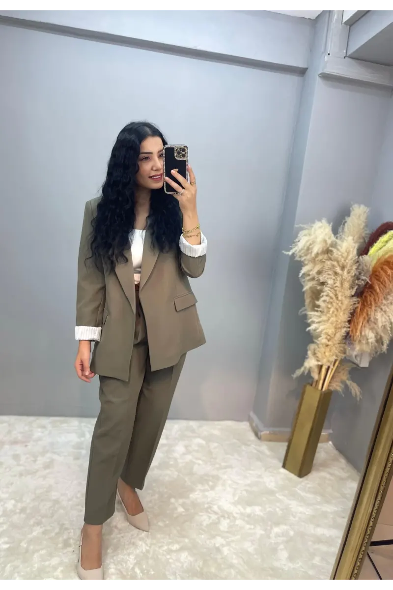 Mita Premium Kemerli Pantolon