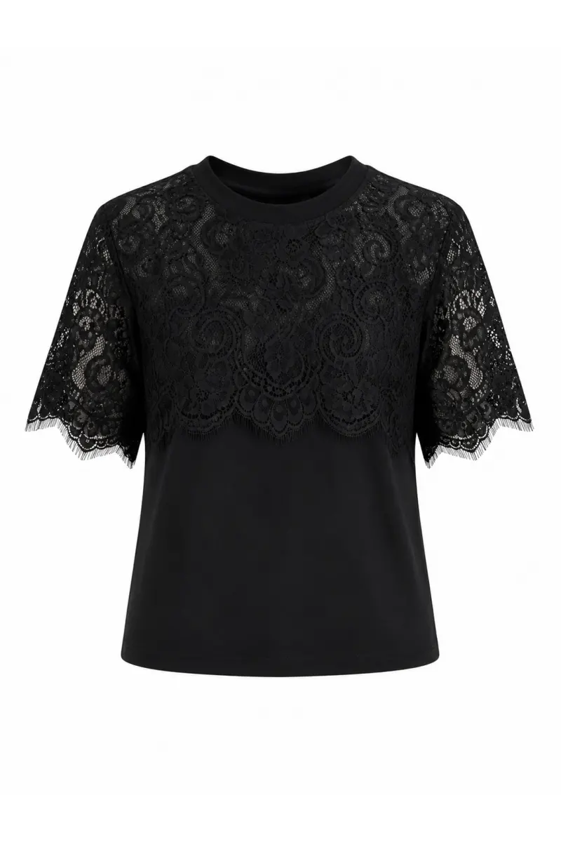 Mrka Muadil Dantelli T-Shirt