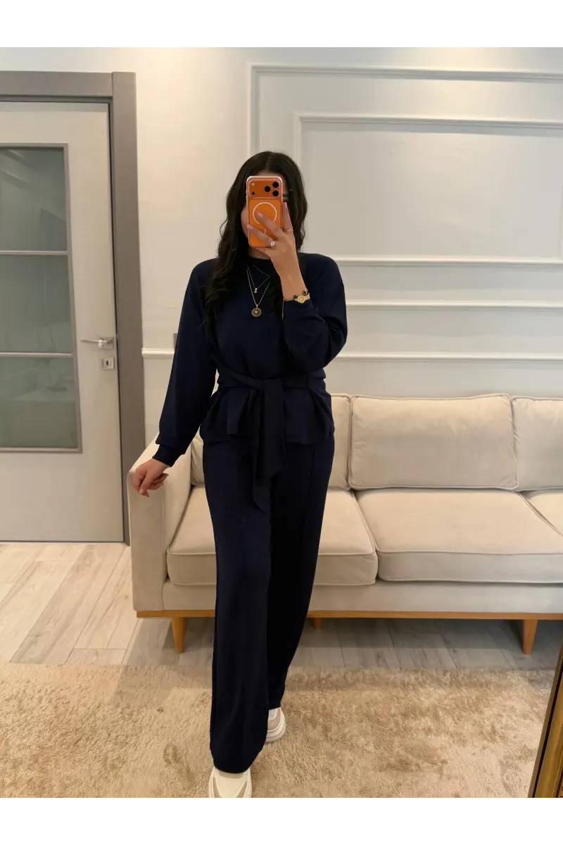Oysh Bel Bağlamalı Modal Takım