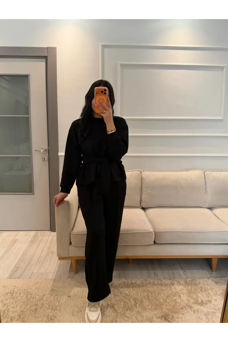 Oysh Bel Bağlamalı Modal Takım