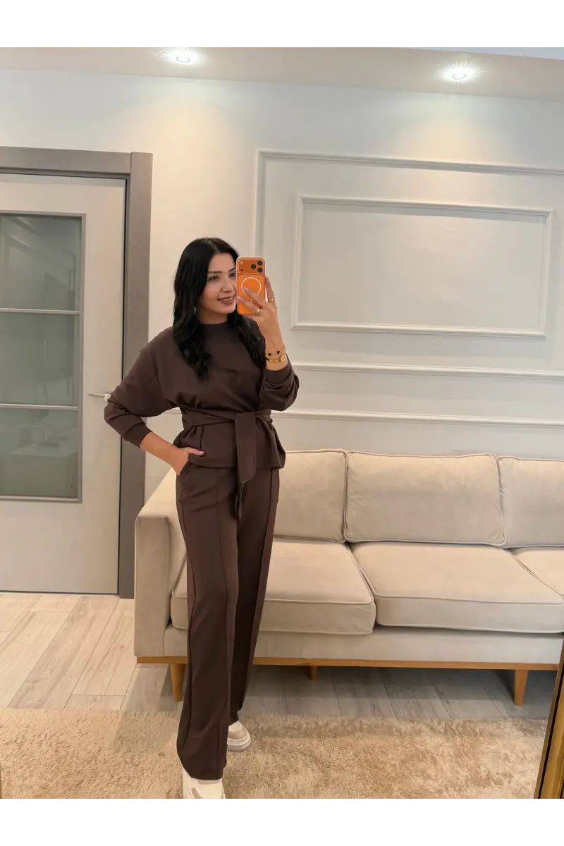 Oysh Bel Bağlamalı Modal Takım