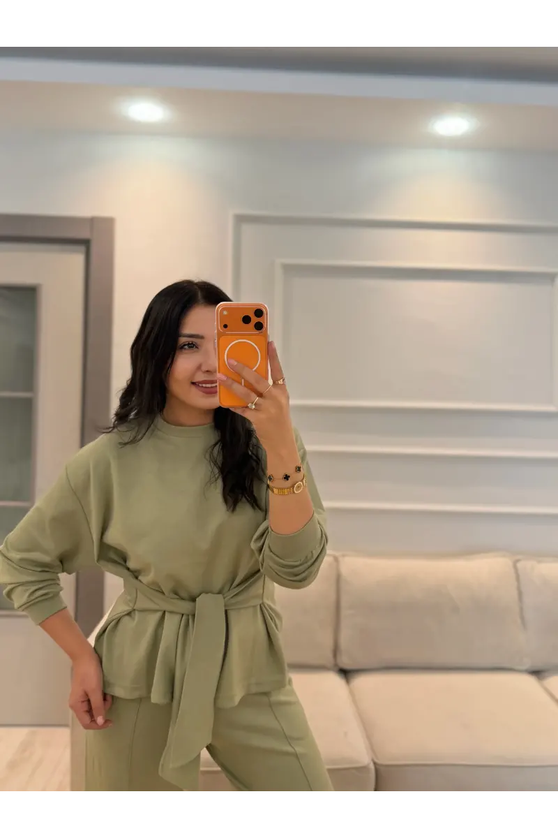 Oysh Bel Bağlamalı Modal Takım