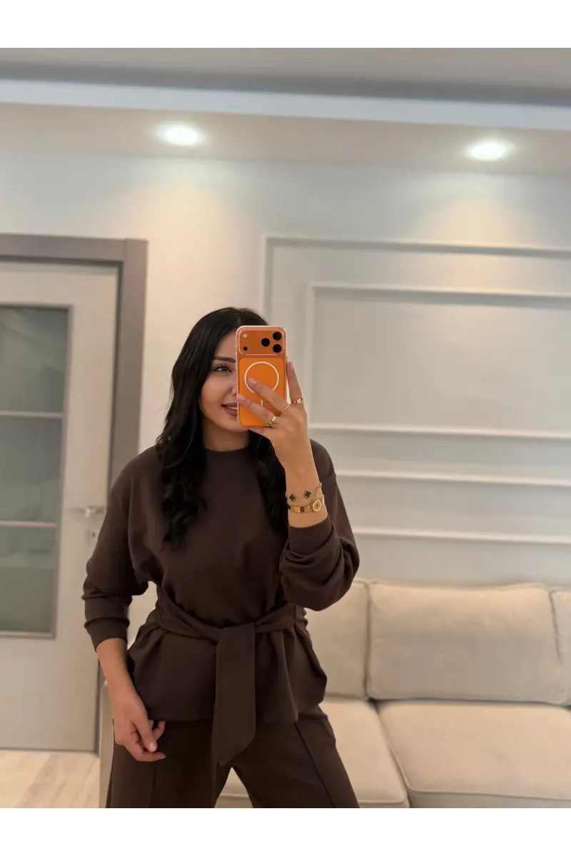 Oysh Bel Bağlamalı Modal Takım