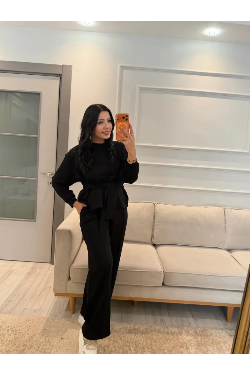 Oysh Bel Bağlamalı Modal Takım