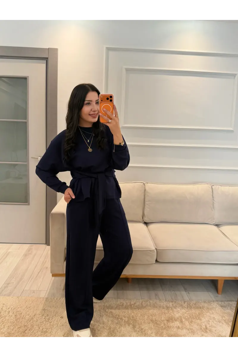 Oysh Bel Bağlamalı Modal Takım