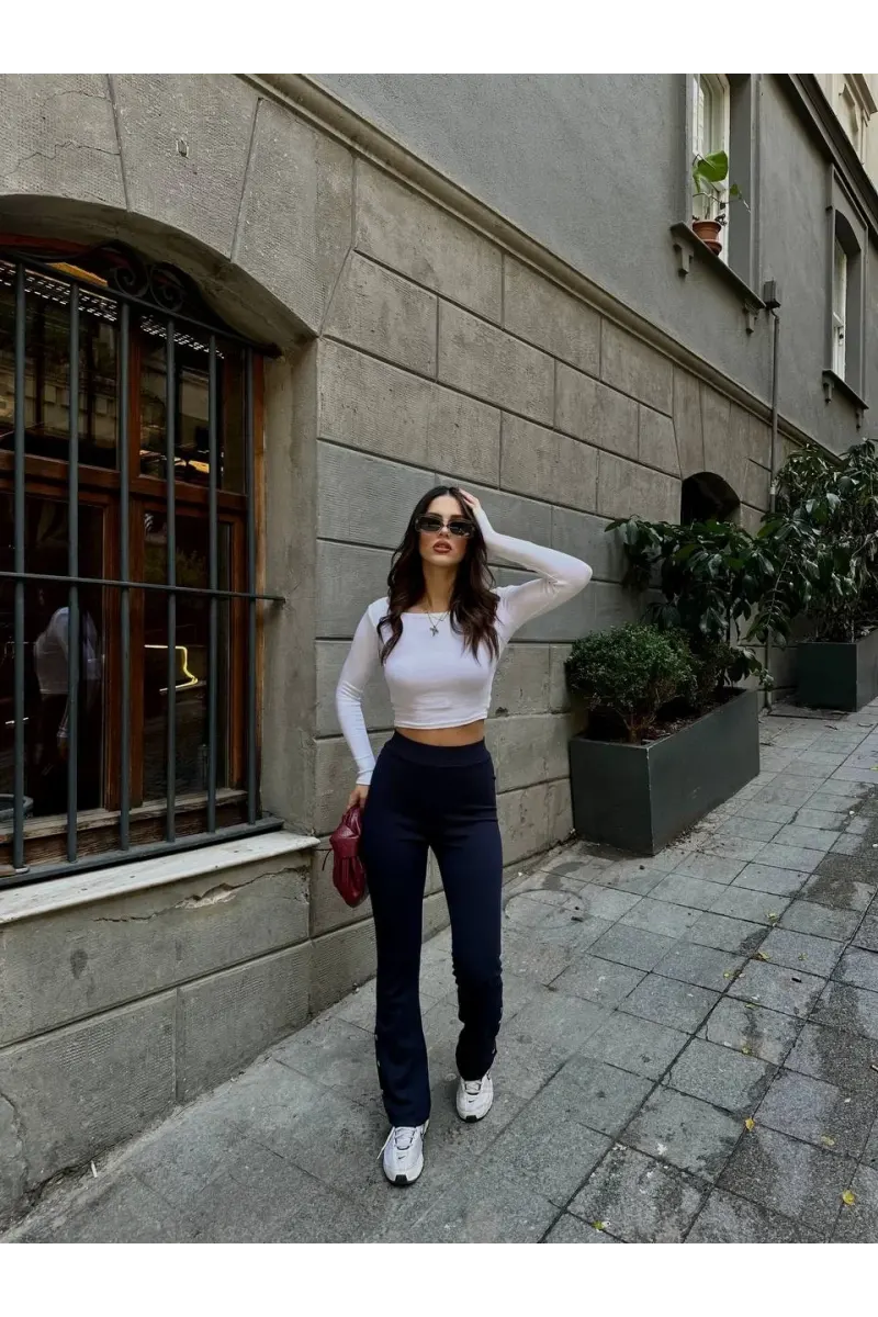 Paça Çıtçıtlı Oysh Pantolon