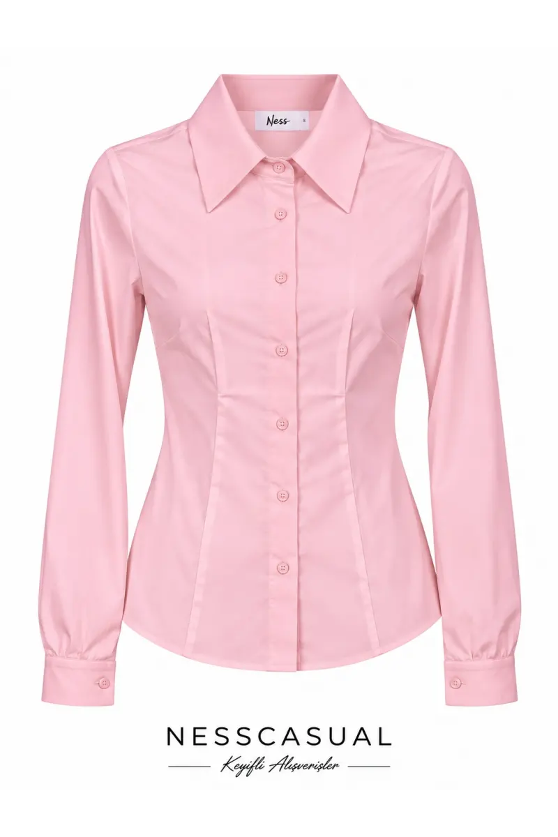 Pensli Basic Poplin Kumaş Gömlek