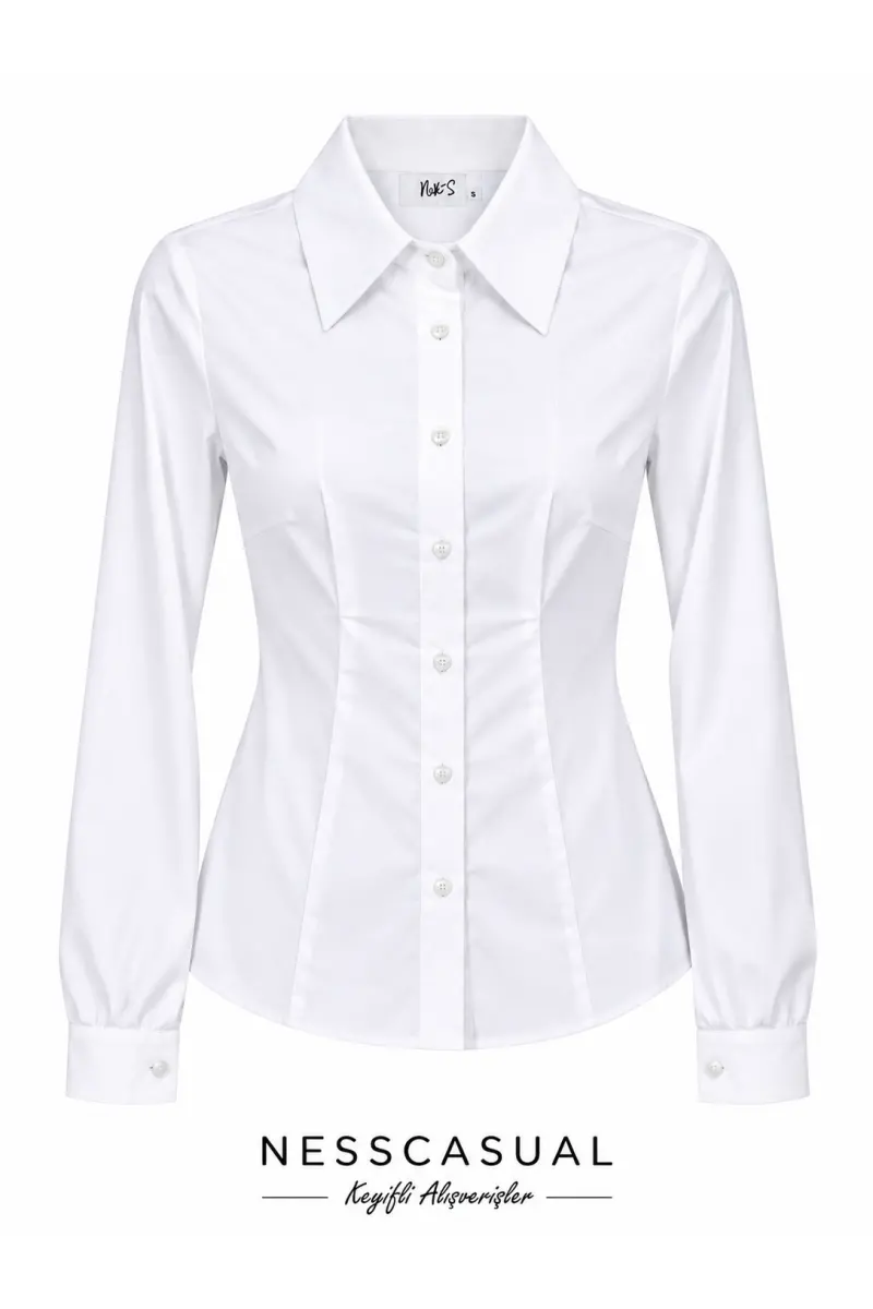 Pensli Basic Poplin Kumaş Gömlek